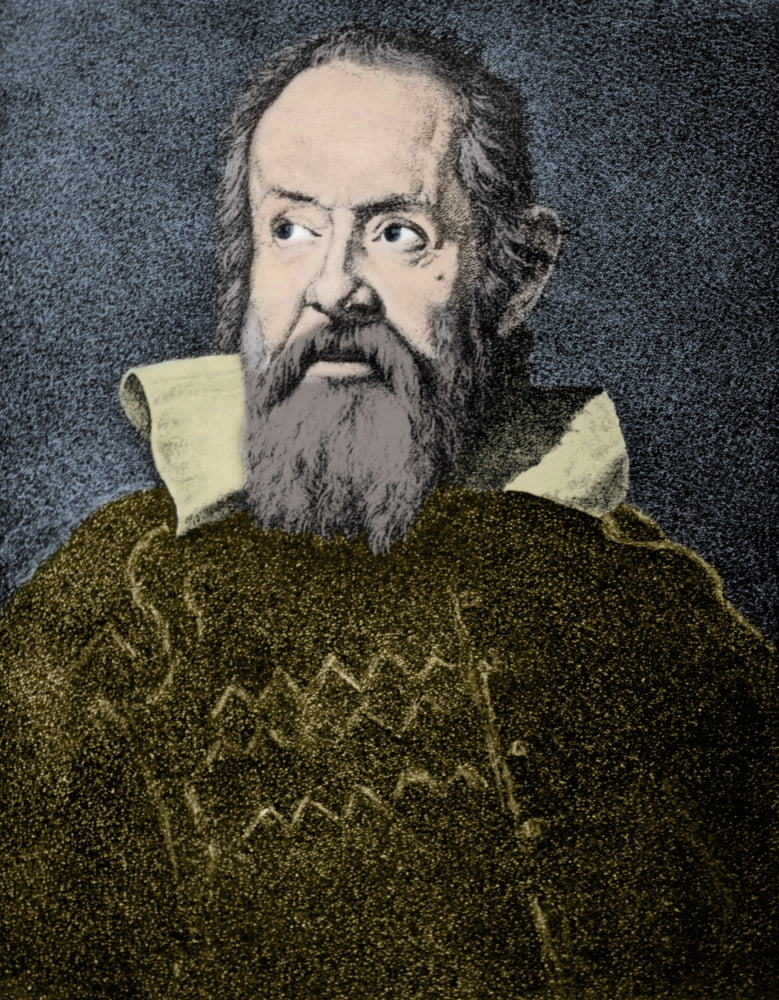 Galileo Galilei Poster Print showcasing the Italian polymath's brilliance.