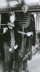 Paul Herold and Zip the Pinhead Poster Print by Science Source