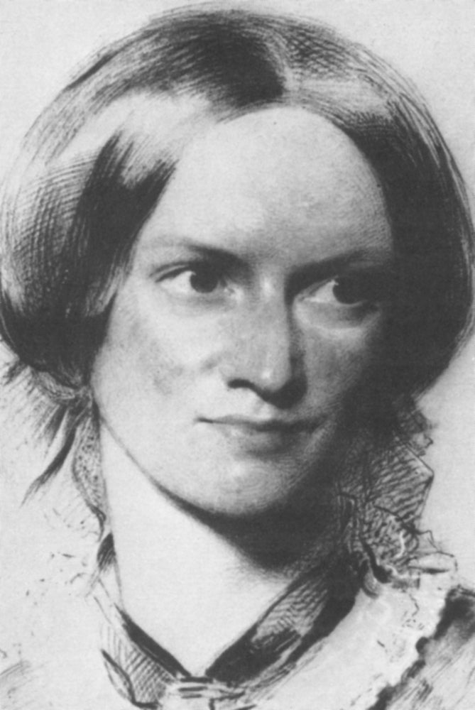 Charlotte Bronte poster print representing the iconic English author.