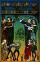 Medieval Italian Pharmacy Poster Print showcasing historical art.
