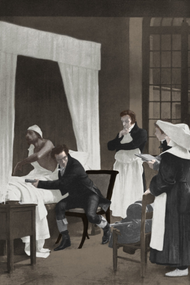 Rene Laennec Poster Print featuring the French Physician