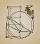 Kepler's Mars Orbit Drawing Poster Print showcasing intricate cosmic design.