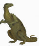 Iguanodon Mesozoic Dinosaur Poster Print showcasing a detailed dinosaur illustration.
