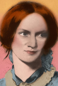 Charlotte Bronte Poster Print capturing the essence of the English author.