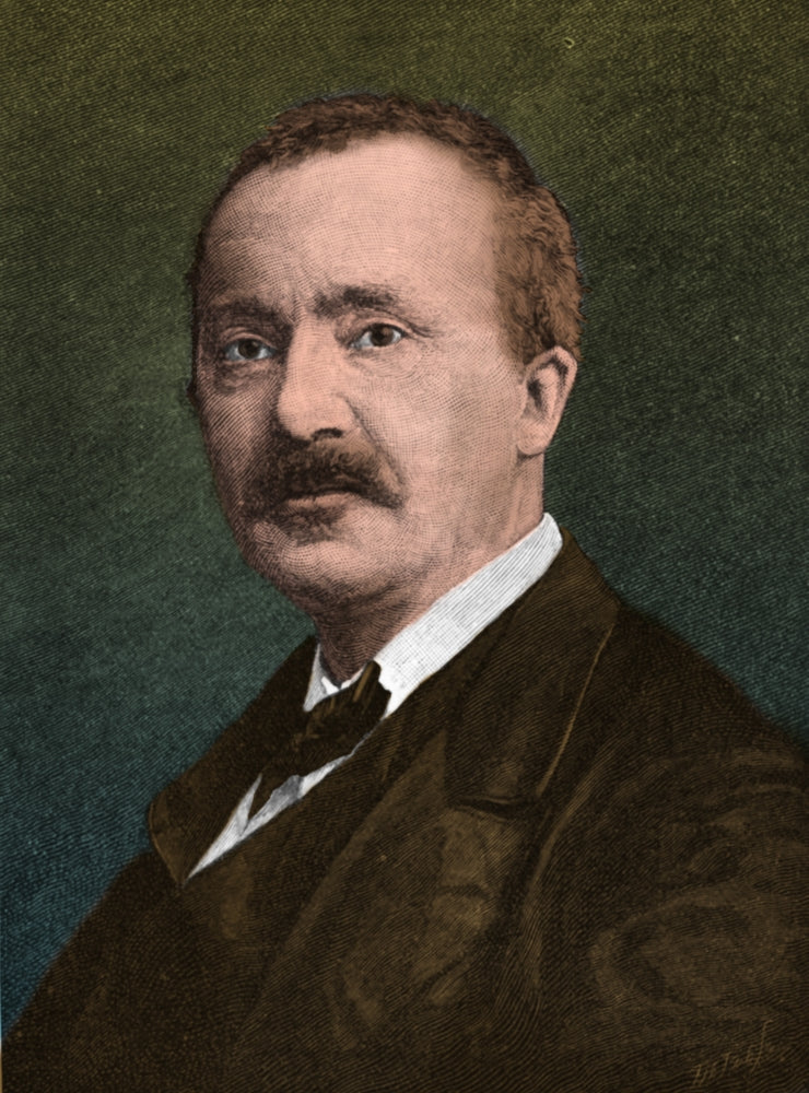 Heinrich Schliemann German Archeologist Poster Print