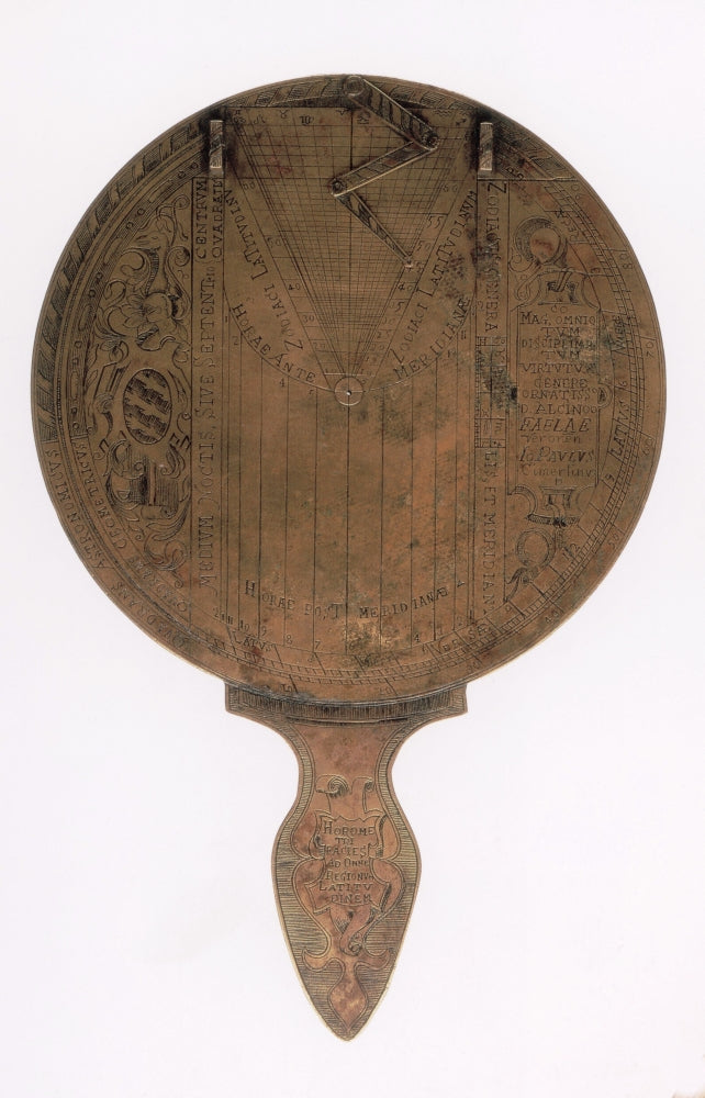 16th Century Altitude Dial Poster Print showcasing intricate craftsmanship.