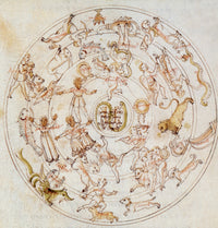 Aratus's Constellations Poster Print showcasing ancient Greek astronomy.