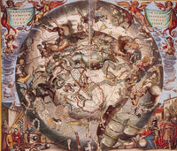 Cellarius' Constellations 1660 Poster Print showcasing detailed celestial illustrations.