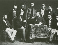 Theodor Billroth and Assistants Poster Print showcasing medical history.