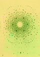 Beryl X-Ray Diffraction Poster Print showcasing mineral crystalline structure.