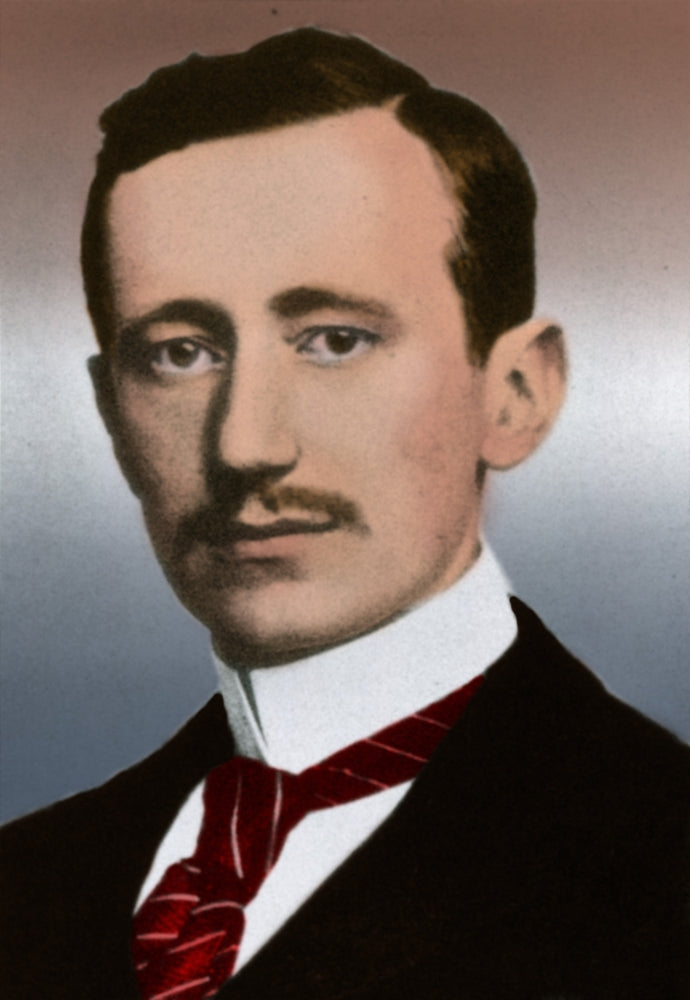 Guglielmo Marconi Italian Inventor Poster Print showcasing innovation in communication.