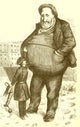 William Boss Tweed Poster Print showcasing American political history.
