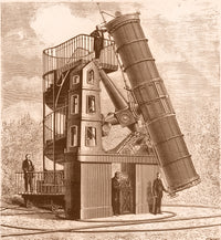 Telescope at the Paris Observatory Poster Print showcasing celestial exploration