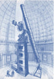 Lick Observatory Poster Print showcasing Mount Hamilton, California.