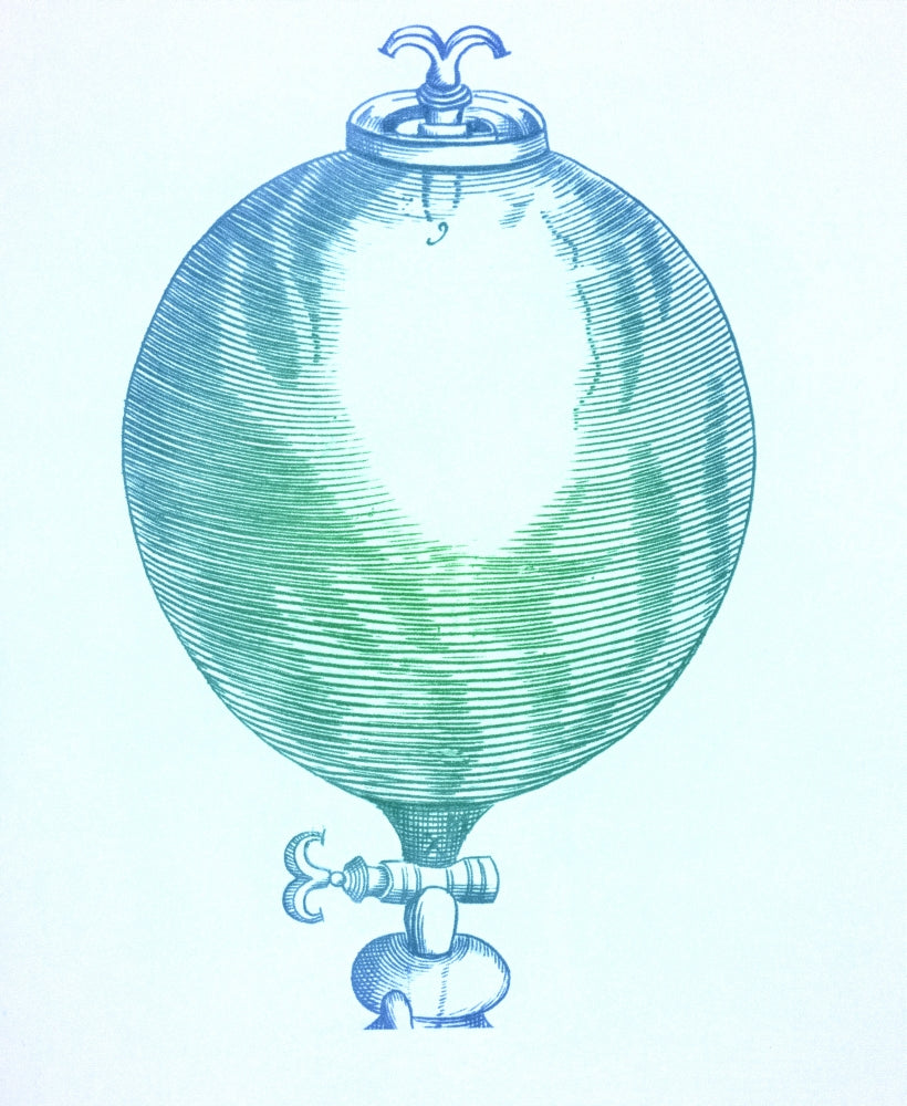 Robert Boyle's Air Pumps Poster Print showcasing early scientific innovation.