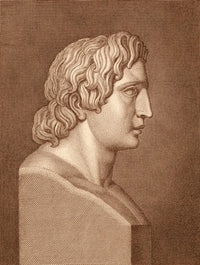 Alexander the Great Poster Print showcasing the Greek King of Macedon.