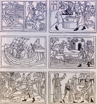 Trades Poster Print showcasing intricate details of historical trades.