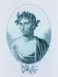 Horace, Roman Poet Poster Print - Classic Literature Artwork