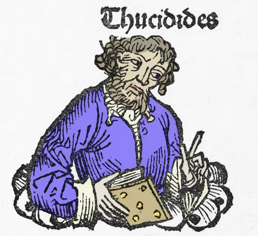 Thucydides Ancient Greek Historian Poster Print