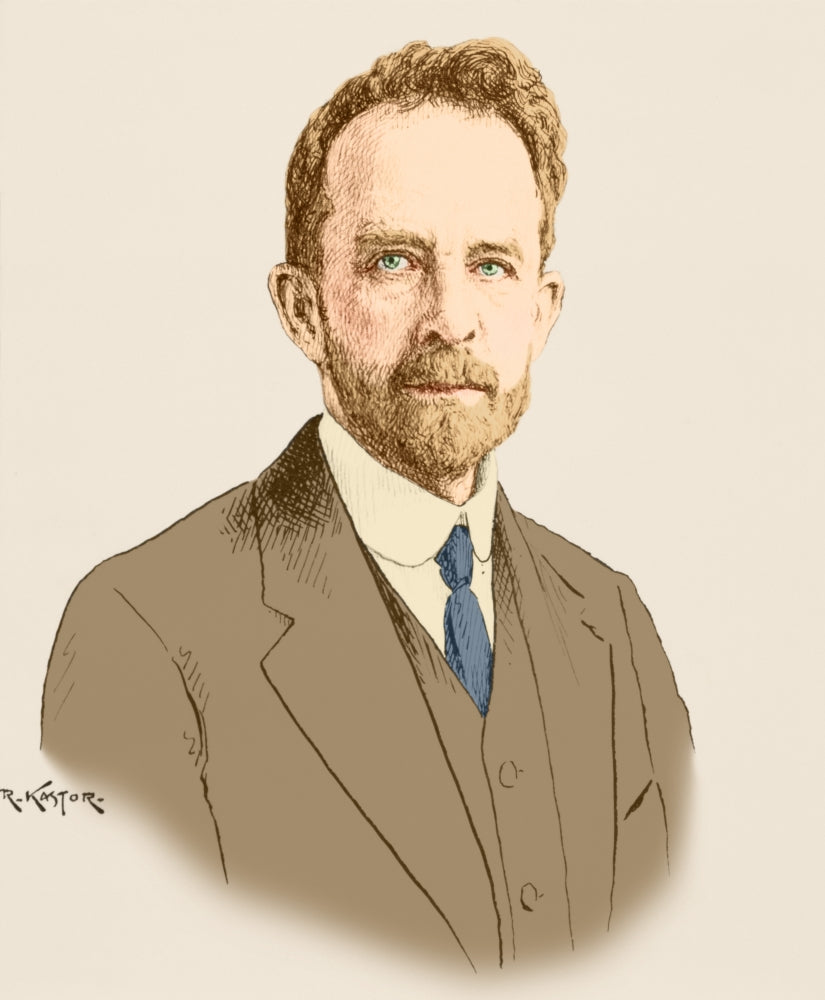 Thomas Hunt Morgan Geneticist Poster Print by Science Source