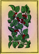 Red Mulberry Poster Print showcasing vibrant botanical artwork.