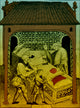 Butcher Medieval Tradesman Poster Print showcasing historical craftsmanship.