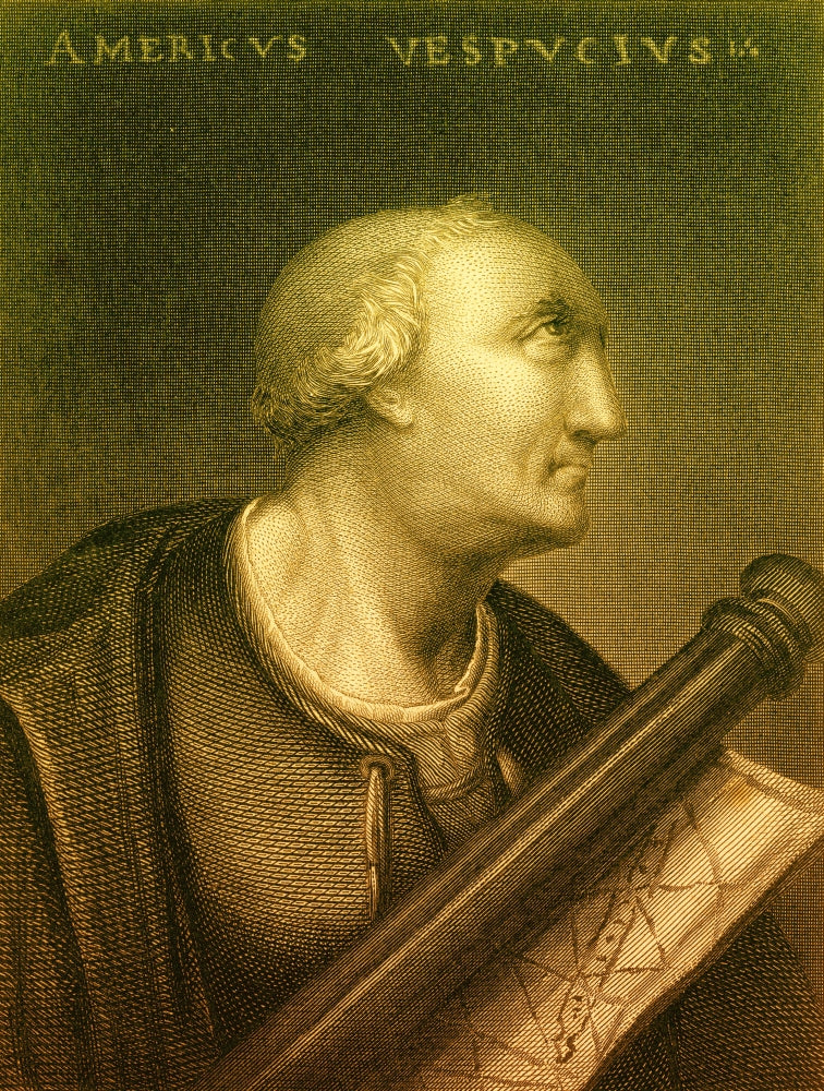 Amerigo Vespucci Poster Print - Italian Explorer Artwork