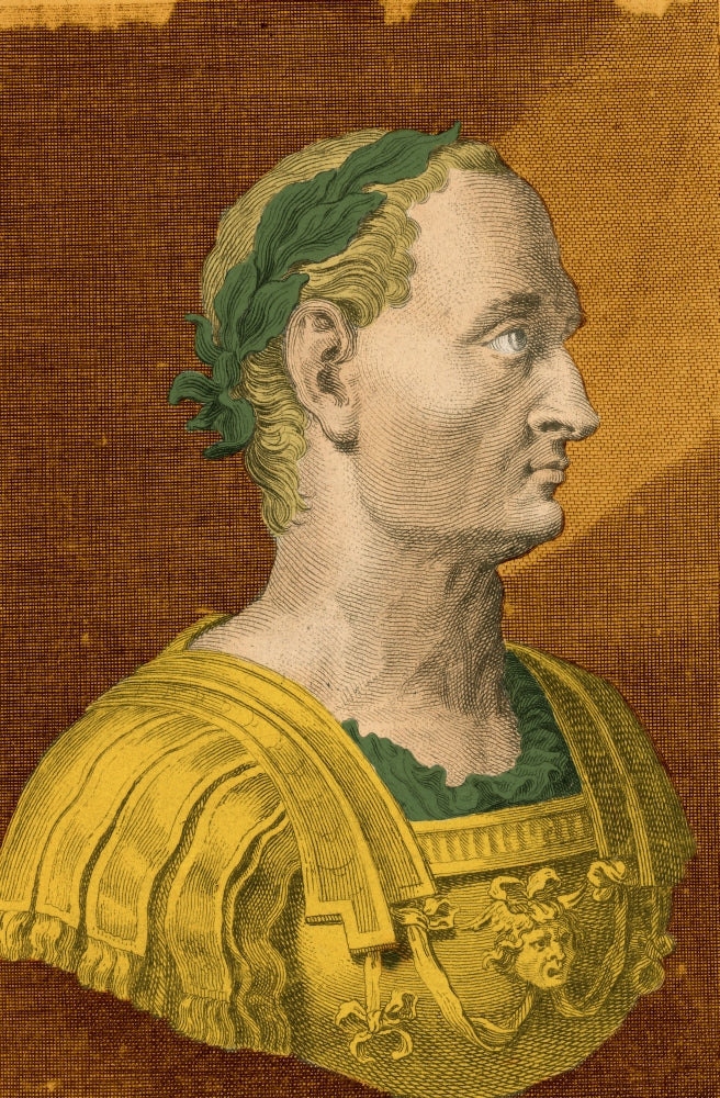 Julius Caesar Poster Print - Roman General and Statesman