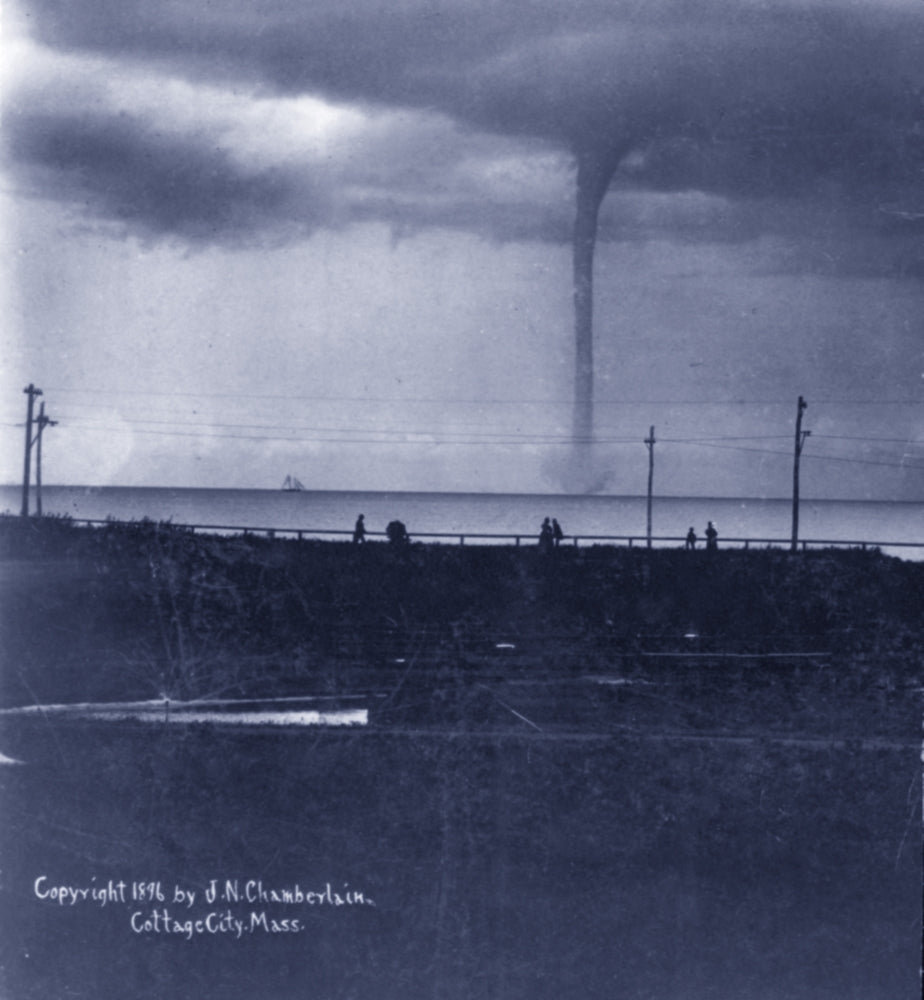 Waterspout Poster Print showcasing the dynamic beauty of nature.