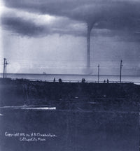 Waterspout Poster Print showcasing the dynamic beauty of nature.