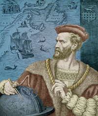 Jacques Cartier French Explorer Poster Print