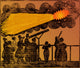 Halley's Comet Poster Print showcasing a celestial event