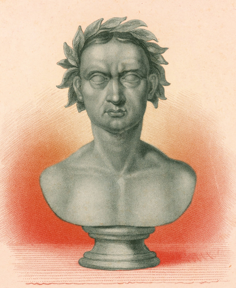 Julius Caesar Roman General and Statesman Poster Print
