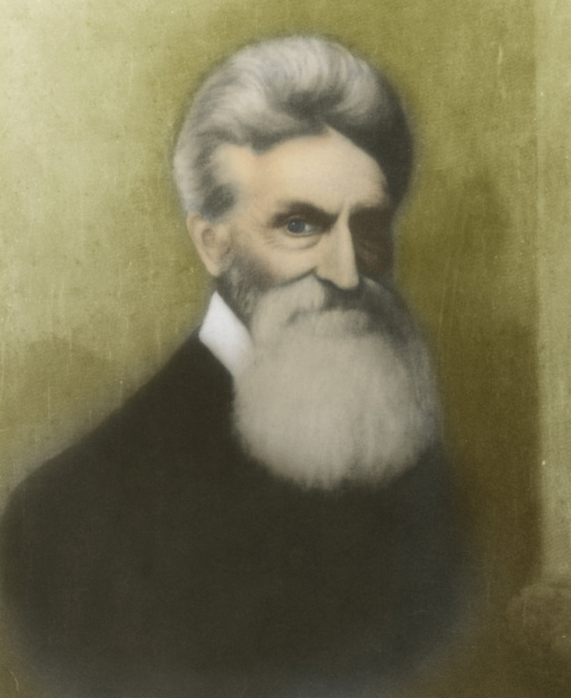 John Brown American Abolitionist Poster Print showcasing historical significance.