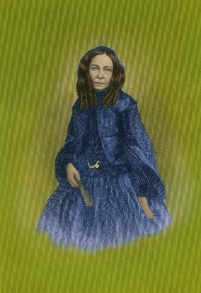 Elizabeth Barrett Browning Poster Print showcasing the English poet's legacy.