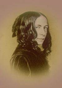 Elizabeth Barrett Browning Poster Print - English Poet Artwork