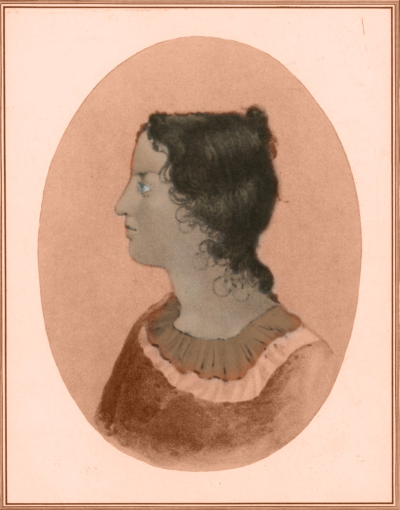 Emily Bronte Poster Print celebrating the English author.