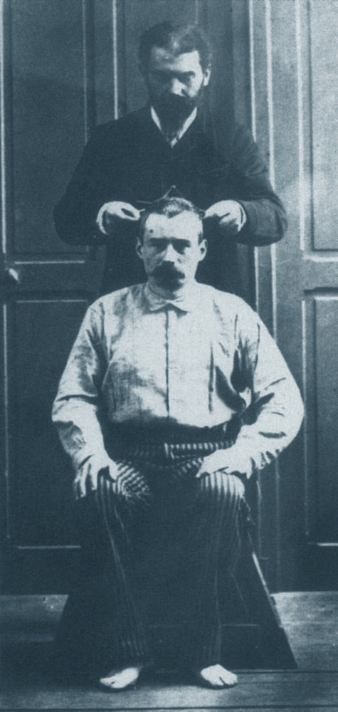 Alphonse Bertillon Biometrician Poster Print showcasing the pioneer of biometric identification.