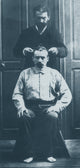 Alphonse Bertillon Biometrician Poster Print showcasing the pioneer of biometric identification.