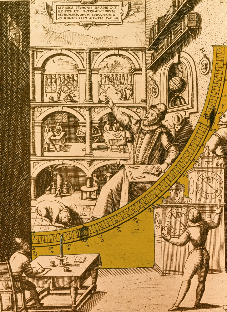 Tycho Brahe Poster Print, Danish Astronomer Artwork