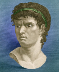 Brutus Roman Politician Poster Print showcasing a historical figure.