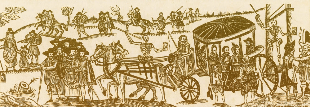 Great Plague of London, 1665 Poster Print on premium heavy stock paper.