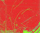 Diffusion Cloud Chamber Tracks Poster Print showcasing particle paths.