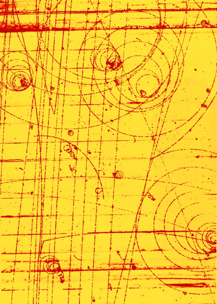 Omega-Minus Particle First Observation 1964 Poster Print showcasing scientific history.