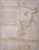 Map by General George Washington from 1753-54 Poster Print
