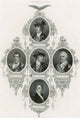 New England Militia Officers 1700's Poster Print by Science Source
