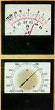 Meter Showing Cylinders and RPM's Poster Print illustrating engineering metrics.