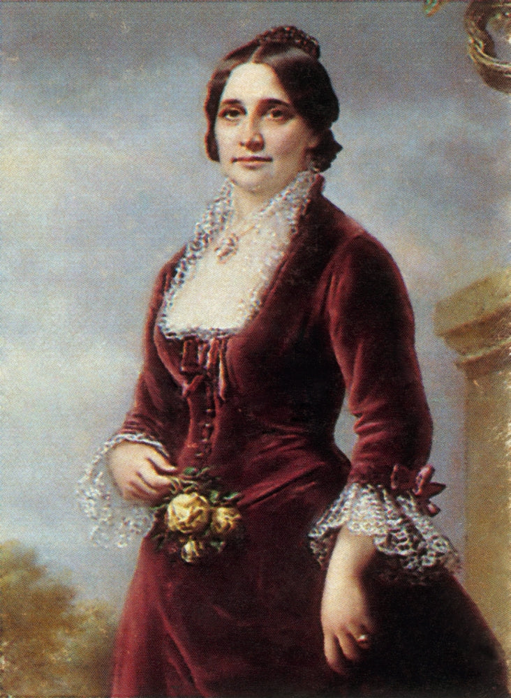 Lucy Hayes First Lady Poster Print in vibrant colors and intricate details.