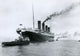 Titanic Ready for Passengers Poster Print featuring the iconic ship.