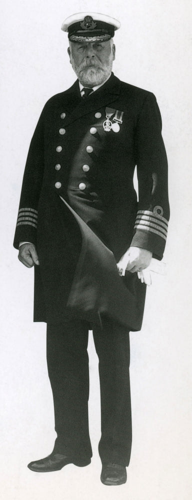 Captain Edward J. Smith Poster Print showcasing the iconic Titanic captain.